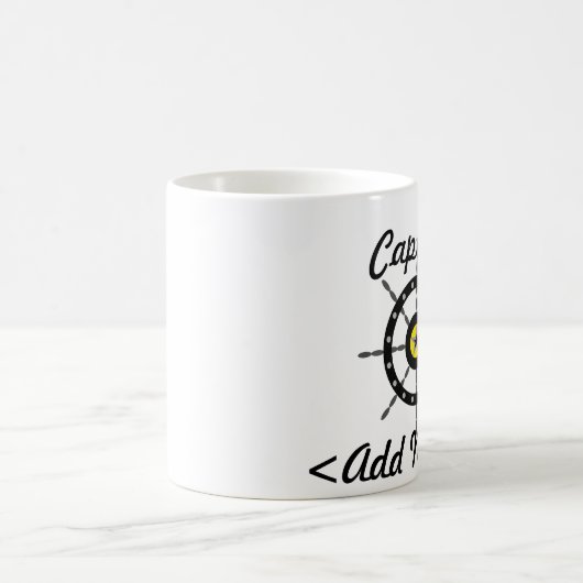 マパーソナライズされたグ大尉 コーヒーマグカップ (中央)