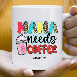 マパーソナライズされたマおもしろいがコーヒーマグを必要 コーヒーマグカップ