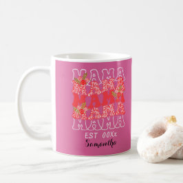 マパーソナライズされたマESTレタリング母の日 コーヒーマグカップ