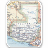 マパ・デ・グアテマラ シール (正面)
