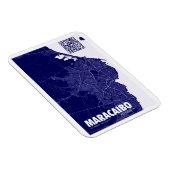 マパ・デ・マラカイボ – ベネズエラ旅行市地図 マグネット (右側)