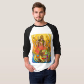 マヒシャスラマルディニ・ドゥルガTシャツ Tシャツ (正面フル)