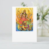 マヒシャスルマルディニダーガグリーティングカード サンキューカード (スタンド正面)