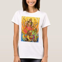 マヒシャスルマルディニドゥルガTシャツ Tシャツ