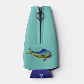 マヒマヒカスタムボートネーム ボトルクーラー (裏面)