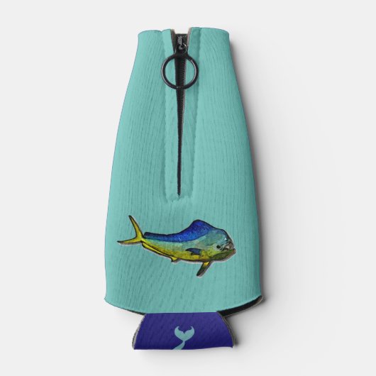 マヒマヒカスタムボートネーム ボトルクーラー (裏面)