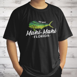 マヒマヒ鍵ウェストフロリダ魚釣りコリフヘナギフト Tシャツ