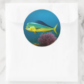 マヒマヒ陛下 ラウンドシール (バッグ)