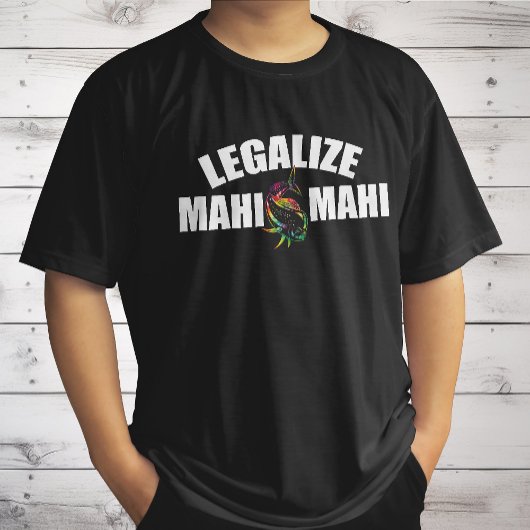 マヒマヒ魚を合法化マヒマハの合法化 Tシャツ