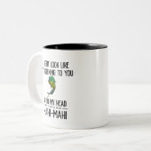 マヒマヒ ツートーンマグカップ (正面左)