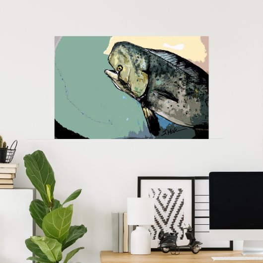 マヒマヒ ポスター (ホームオフィス)