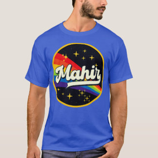マヒルレインボーイン宇宙ヴィンテージスタイル Tシャツ