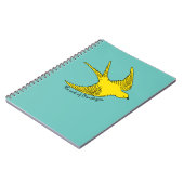 マヒ黄鳥ノートの終わり ノートブック (左側)