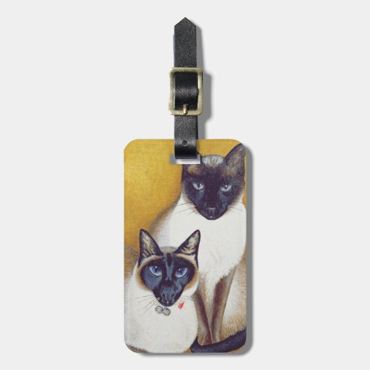 マビスとバーナビー ラゲッジタグ (正面縦)