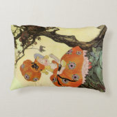 マフのちび娘 & クモ, ヴィンテージ マザーグース アクセントクッション (裏面)