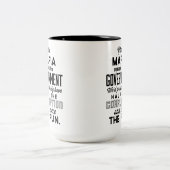 マフィアが政府を取り替えたら ツートーンマグカップ (中央)