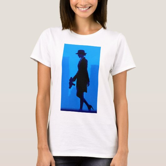 マフィアガールフェドーラTシャツ Tシャツ (正面)