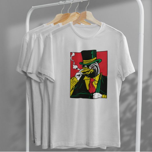 マフィアペンギン動物漫画 Tシャツ