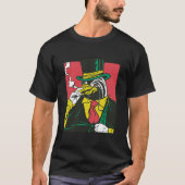 マフィアペンギン動物漫画 Tシャツ (正面)