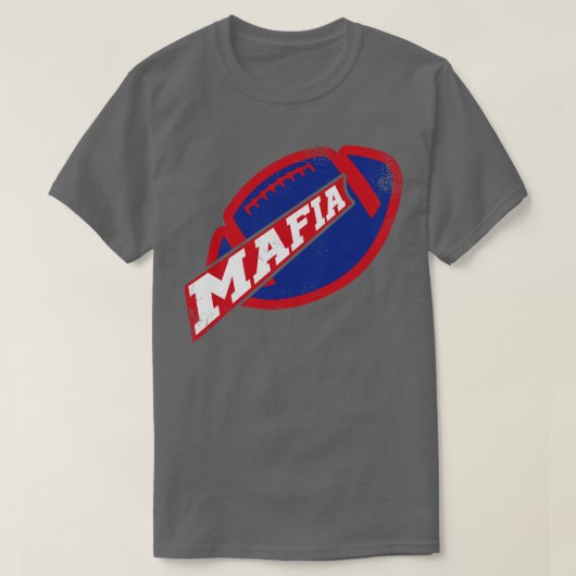 マフィアヴィンテージスタイル Tシャツ (デザイン正面)