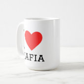 マフィア大好き コーヒーマグカップ (正面左)