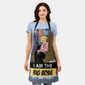 マフィア母：母の日版 エプロン (着用した状態)