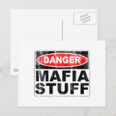 マフィア物 ポストカード (正面/裏面)