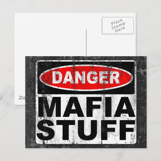 マフィア物 ポストカード (正面/裏面)
