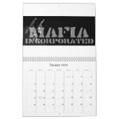 マフィア1 カレンダー (1月 2026)