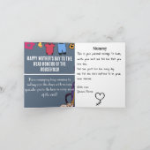 マフィア・マム：母の日の特別版 カード (内部)