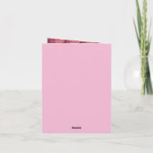 マフィンだってあなたにはかなわないかわいいバレンタインズ カード (裏面)