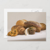 マフィンとディナ転がー ポストカード (正面/裏面)