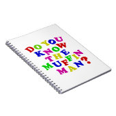 マフィンの男を知ってる？ ノートブック (右側)