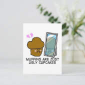 マフィンは醜いカップケーキだ ポストカード (スタンド正面)