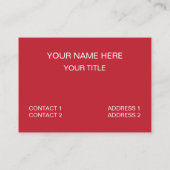 マフィンカップケーキベーカリー 名刺 (裏面)