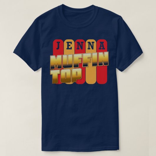 マフィントップ Tシャツ (デザイン正面)