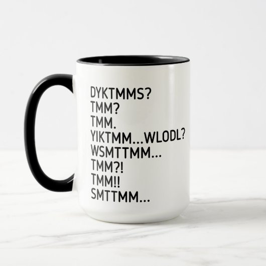 マフィンマン マグカップ, DYKTMM ,マフィンマン マグカップ (左)