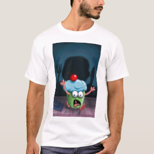 マフィン人のワイシャツから隠れることができません Tシャツ