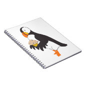 マフィン付きパフィン ノートブック (右側)