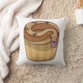 マフィン付きヘビ クッション (ブランケット)