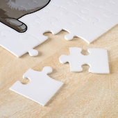 マフィン付き猫 ジグソーパズル (側面)