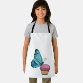 マフィン付き蝶 エプロン (インサイチュ)