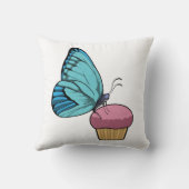 マフィン付き蝶 クッション (裏面)