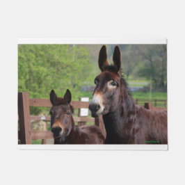 マフィン及びココヤシのドア・マット ドアマット