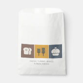 マフィン小麦ブレッドオークレブラウングレーシェフベーキング フェイバーバッグ (正面)