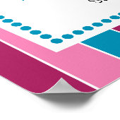 マフィン（お母さんウェルカムサイン） ポスター (角)