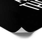 マフィ素晴らしンは生まれBread Dark BGではない ポスター (角)