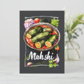 マフシバガンザمحشي كوسا باذنجان 招待状 (スタンド正面)