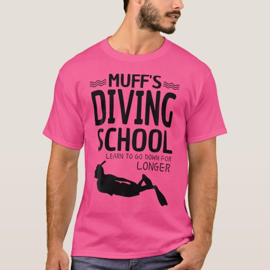 マフスダイビングスクール Tシャツ (正面)
