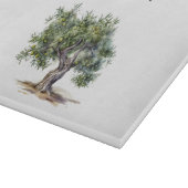 マフムードダーウィッシュオリーブの木の詩 – أشعار محمود درويش カッティングボード (角)